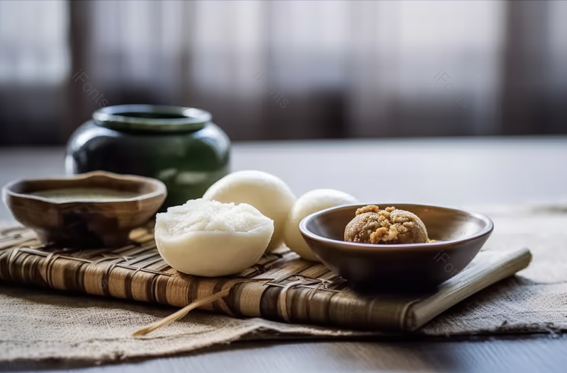 面食下午茶精致广式包子糕点叉烧包桂圆精致摆拍实拍图,高清,摄影图,摄影图片,图片大全,摄影图免费下载